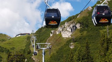 Gondelbahn Kreuzjoch in Fulpmes, © Schlick 2000