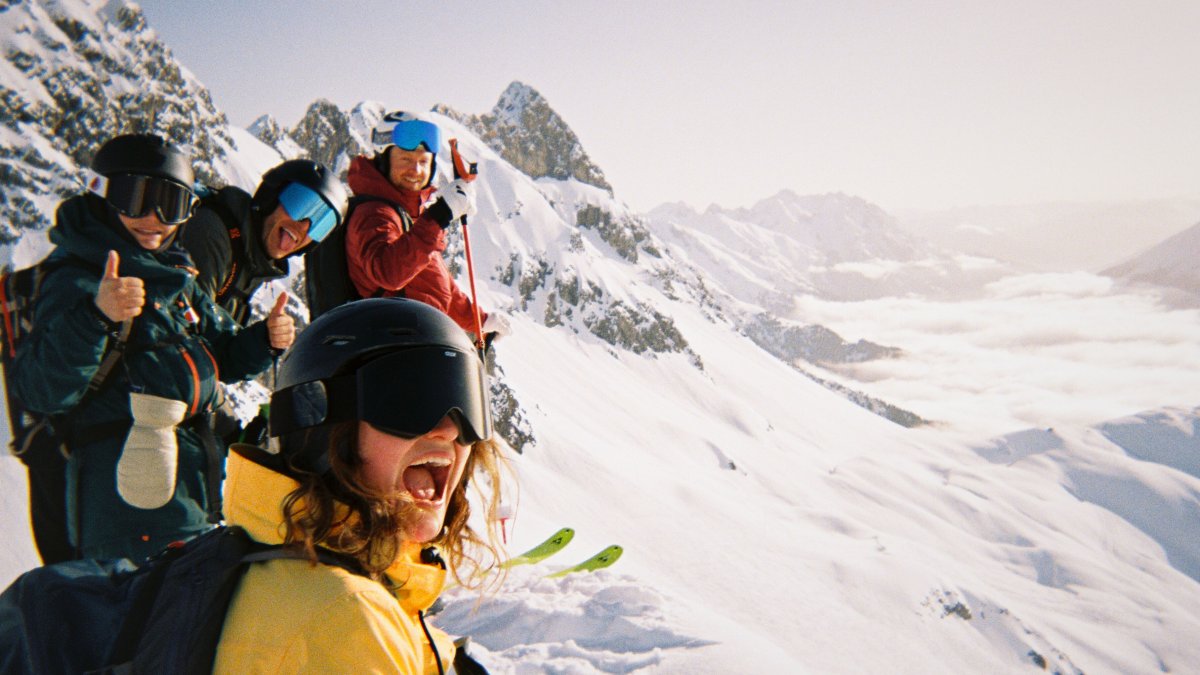 Freeriden am Arlberg, © Tirol Werbung | Anjuna Hartmann