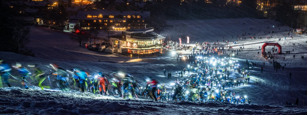 Kein Spaziergang und trotzdem Spaß dabei: Das Vertical Up in Kitzbühel ist Extremsport und Unterhaltung zugleich, © Michael Werlberger