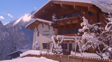 Landhaus Seiringer Hausansicht Winter