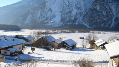 Blick im Winter vom Balkon aus, © sTw