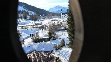 Winter Ausblick Südbalkon