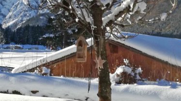 Winterstimmung im Garten, © Appartement Koller