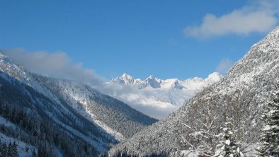 Naturparkchalet´s ausblick Winter