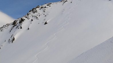 Verschneiter Bergkamm, © Haus Unterfeld