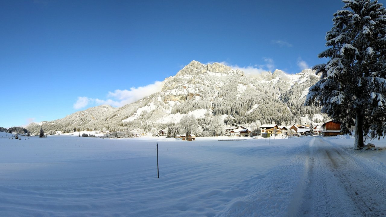 Nesselwängle im Winter, © Tannheimer Tal