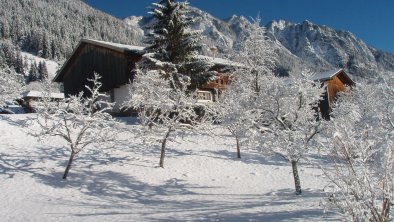 Ausblick Ausserhaus Winter, © Familie Hausberger