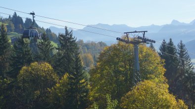 Gondelbahnblick vom Haus