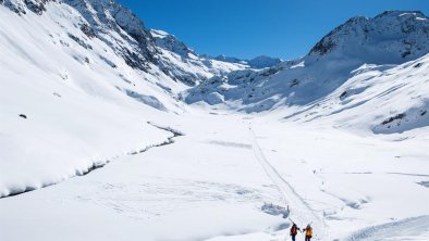 Skitour Richtung Amberger Hütte