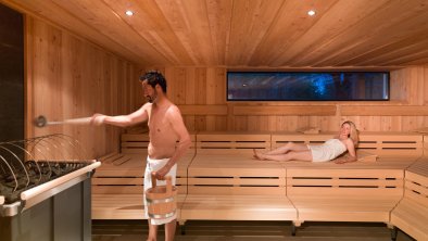 Finnische Sauna Dolomitengolf