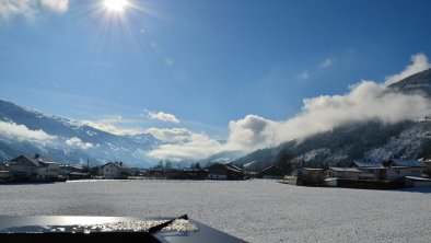 Blick taleinwärts Winter