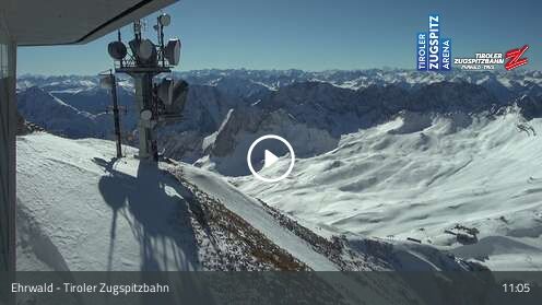 Webcam Tiroler Zugspitzbahn Bergstation