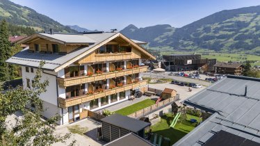 Unser Haus mit Blick auf die Spieljochbahn