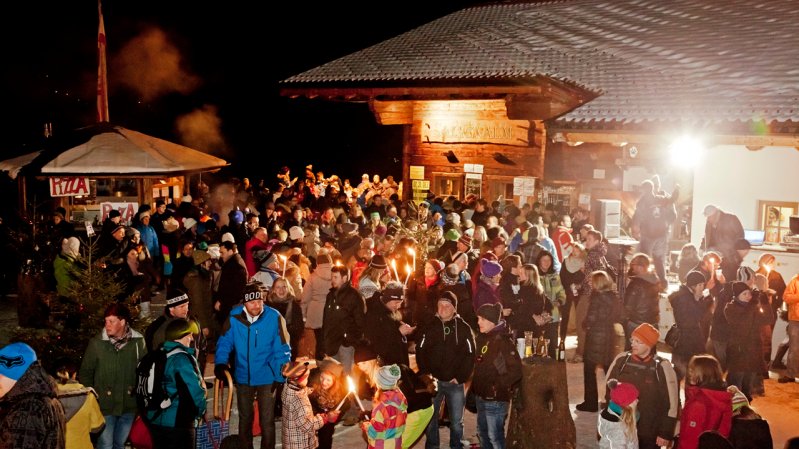 Beim Bergsilvester in Hopfgarten wird das neue Jahr auf der Hohen Salve begrüßt, © Thomas Trinkl