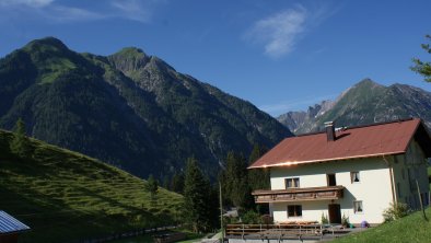 Sicht auf das Haus von der Ostseite