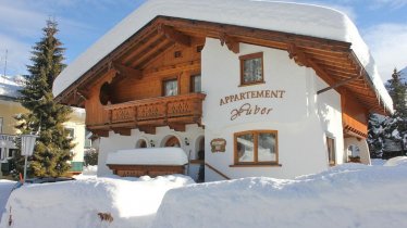 Appartement Huber - Hausansicht Winter