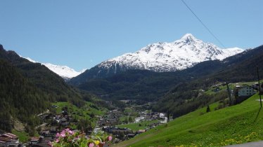 Blick auf Sölden