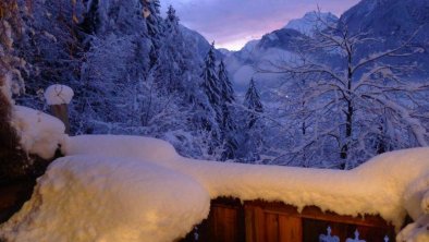 Chalet Mühlermoos - Winter Aussicht