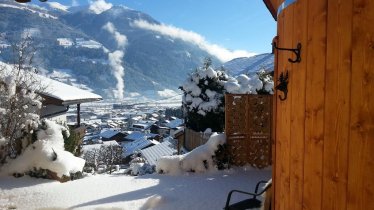 Sauna mit Blick ins Dorf Fügen