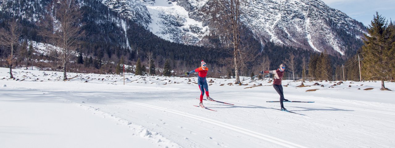 Langlaufen auf der Guffertloipe, © Achensee Tourismus