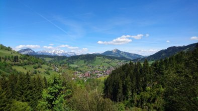 Blick auf Niederau von Zagler Sommer FG T.L. Recht