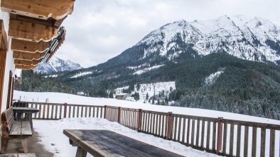 Terrasse mit Ausblick, © Tuxerhof