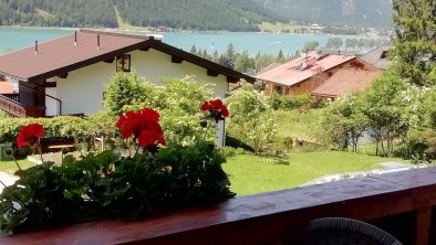 Balkonblick vom Appart."Achensee"Landhaus Lechner