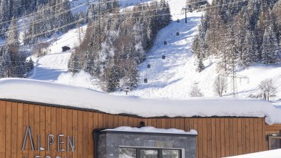 Alpenleben Winter Aussenansicht