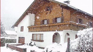 Haus im Winter