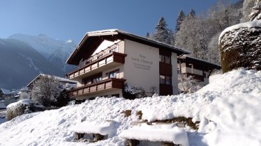 Winter Hausanssicht Haus Astrid Christoph