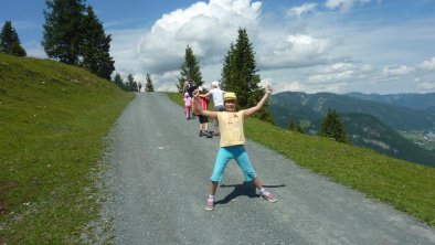 Wandern auf die Buchensteinwand