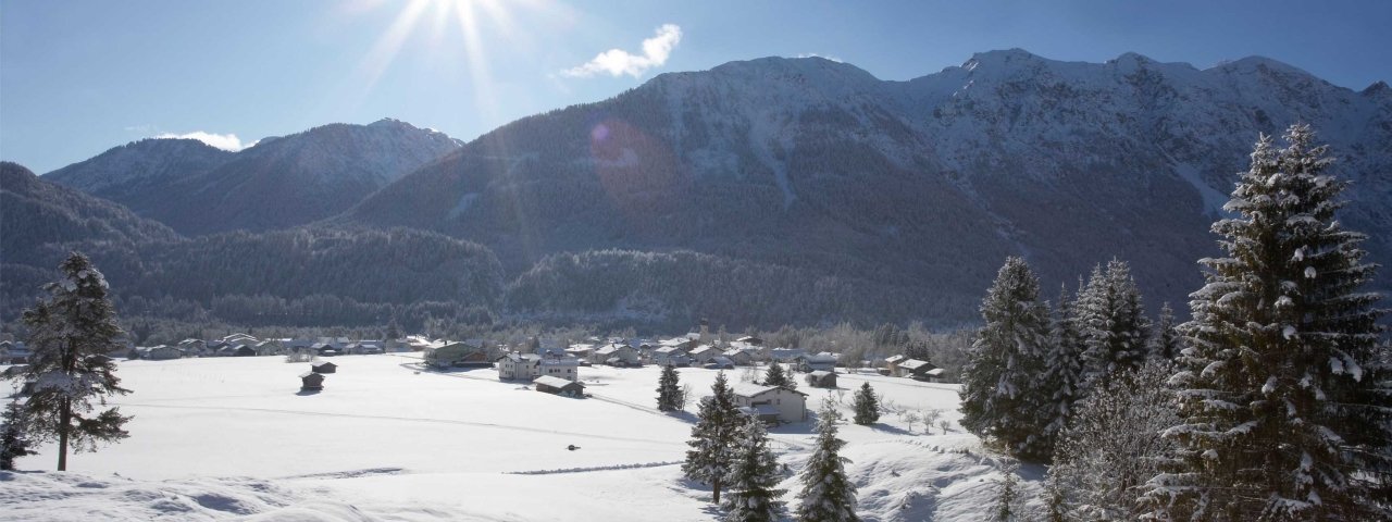 Weißenbach am Lech im Winter, © Naturparkregion Reutte