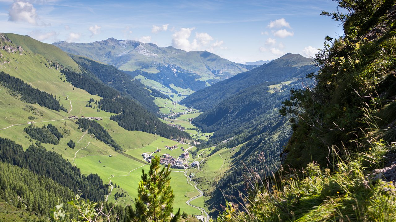 Blick ins Tuxertal, © TVB Tux-Finkenberg