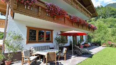 Terrasse am Haus Reiter in Walchsee