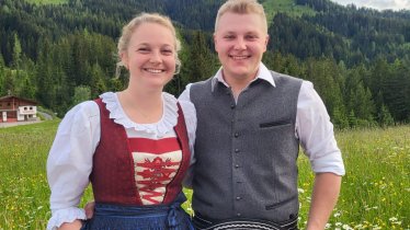 Die jungen Hüttenwirte Daniela und Stefan