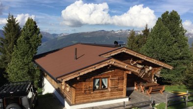 Unsere Hütte aus der Vogelperspektive, © Juchhe-Hütte