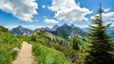 Walking trail to the Füssener Jöchle, © TVB Tannheimer Tal/Achim Meurer