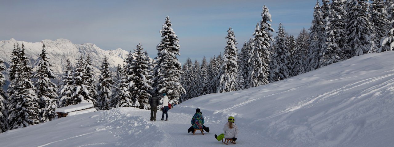 Rodelbahn Birgitzer Alm, © Tirol Werbung / Markus Jenewein