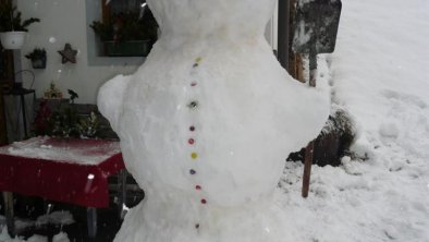 Schneemann bauen