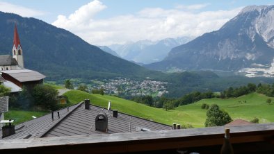 Aussicht vom Balkon nach Westen, © Johannes Türtscher