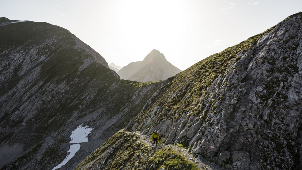 Wanderer auf dem Goetheweg