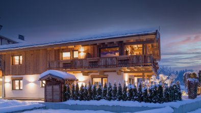 Itter_Chalet_Schneidermascht_Winter_Aussen, © Chalet zum Schneider Mascht/Familie Embacher