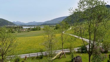 Sattlerhof Walchsee - Aussicht im Sommer