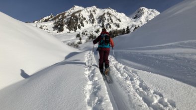 Skitour in Navis - Direkt vor der Tür starten