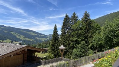 Ausblick vom Ferienhaus