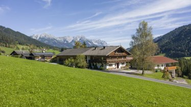 Söll_Haus aussen1_Wilder Kaiser, © Bauernhof Hinterfirst/Jakob Fuchs