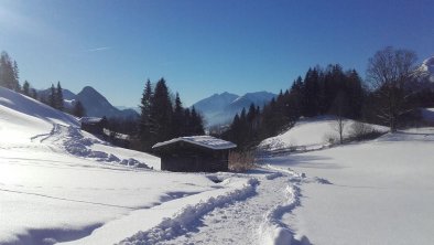 Winterlandschaft, © ausbergerhof / Gästehaus Ainberger