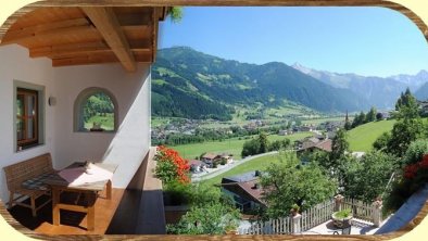 Innerummerland Hippach - Aussicht vom Balkon