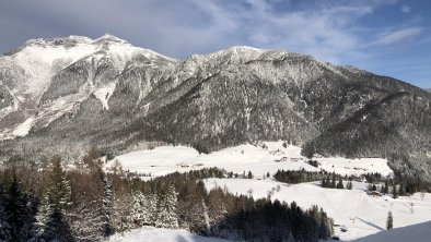 Blick auf das Appartment vom Skilift