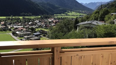 Blick vom Balkon Richtung Sautens